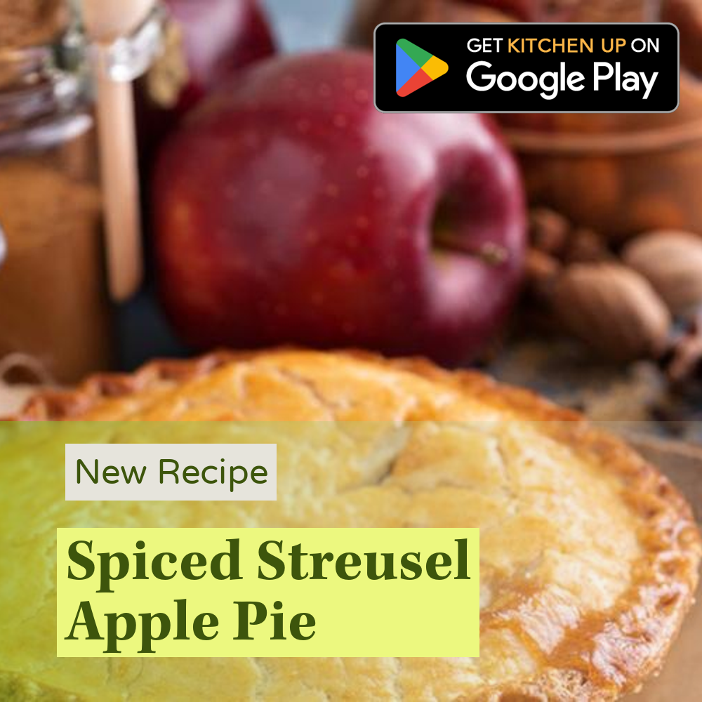 Spiced Streusel Apple Pie